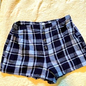 American Eagle Plaid Shorts